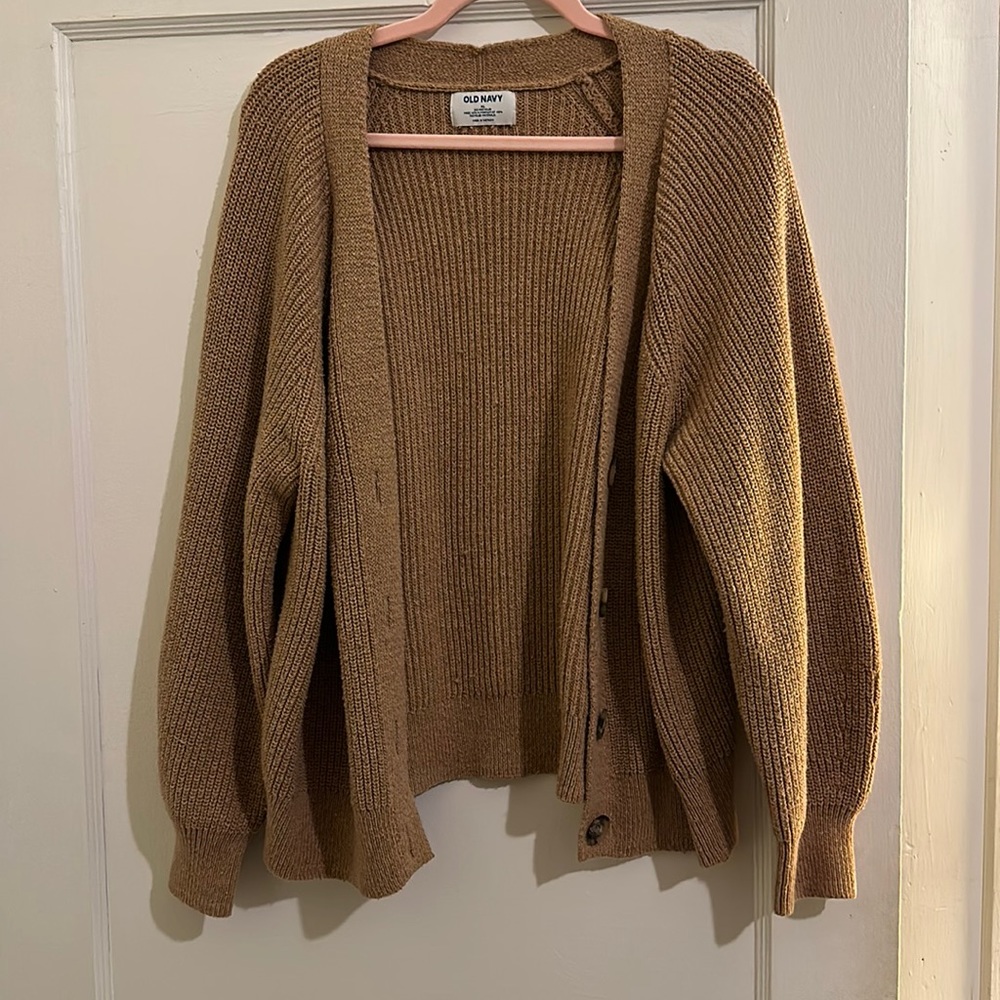 Brown sweater